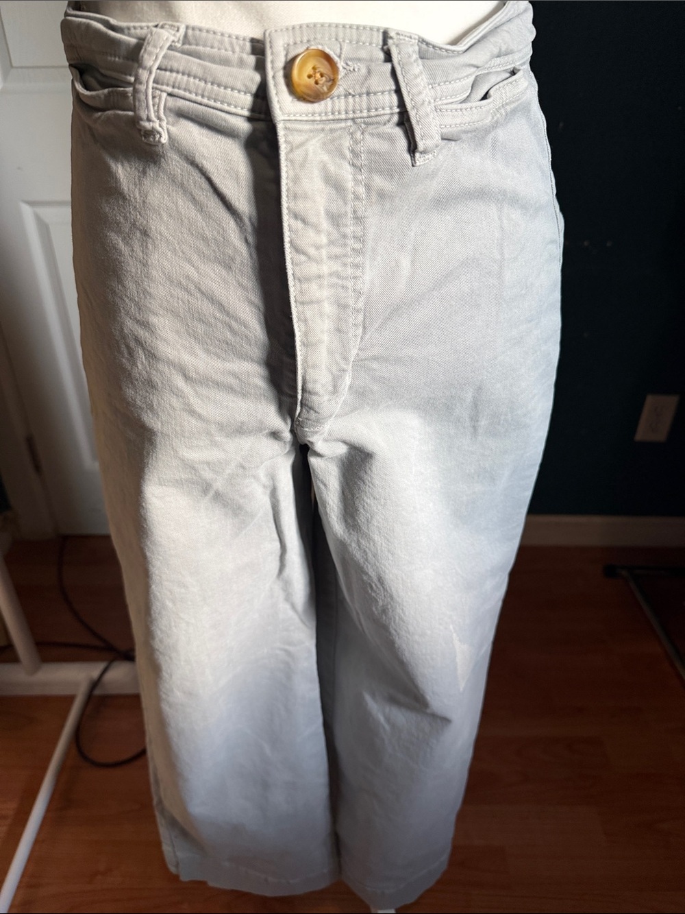 Marine Layer Light Gray Women's Chino Pants